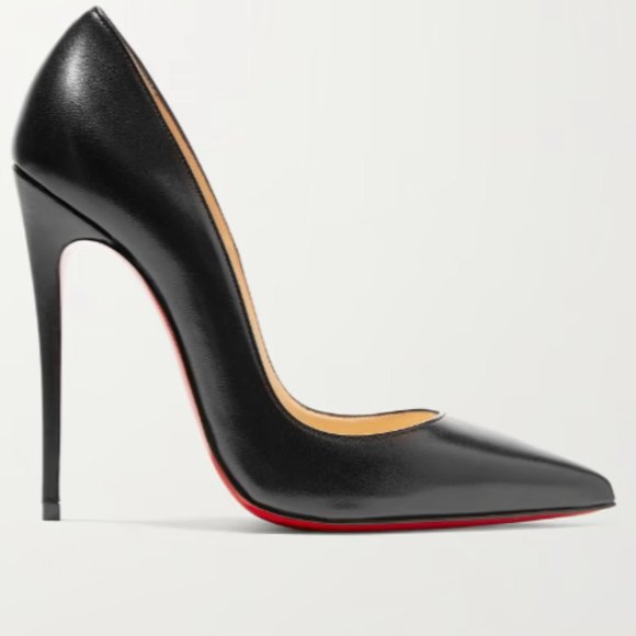 CHRISTIAN LOUBOUTIN So Kate 120 leather pumps - Picture 1 of 4